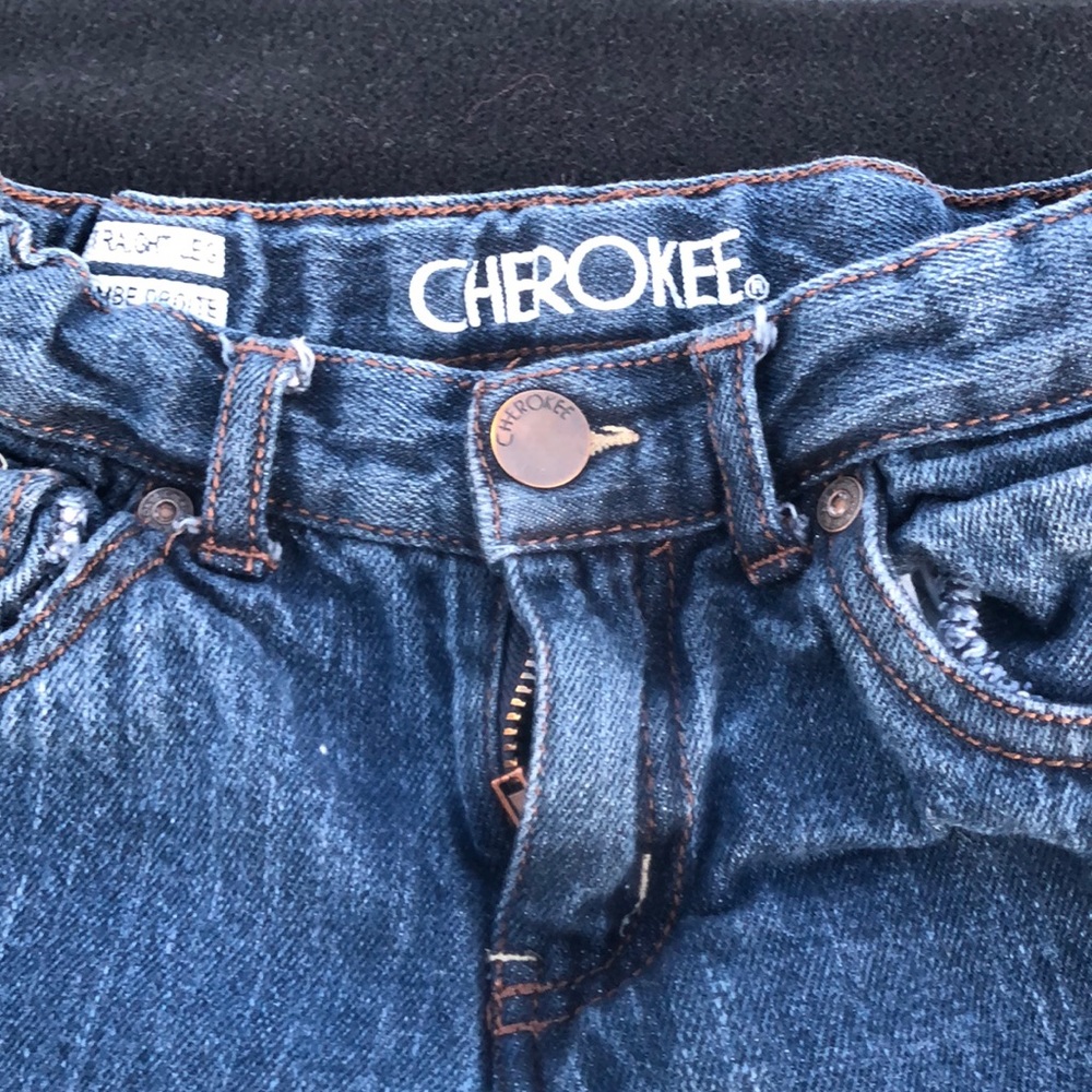Cherokee-Boys(Size 4) Dark Blue Jeans